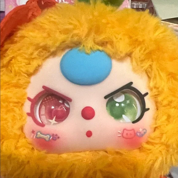 Baby Three Orange Plush Doll - Picture 3 of 5